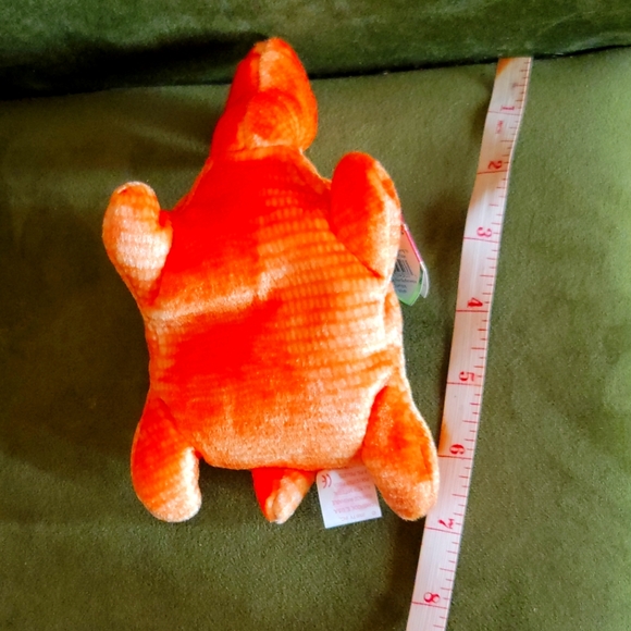 TY Beanie Babies Plush Turtle "Peekaboo"  ERROR Tag #42MBBZUX Size 7" NWT - Picture 11 of 11